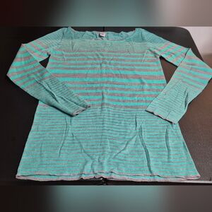Ladies size XL green and gray Bongo sweater